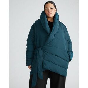 Universal Standard Kanda coat in deep sea